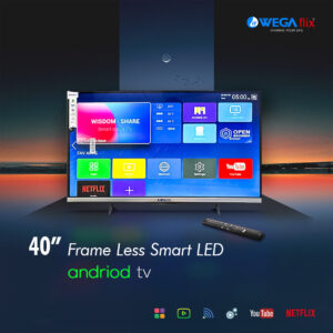 The WegaFlix 40 Inch Smart LED TV
